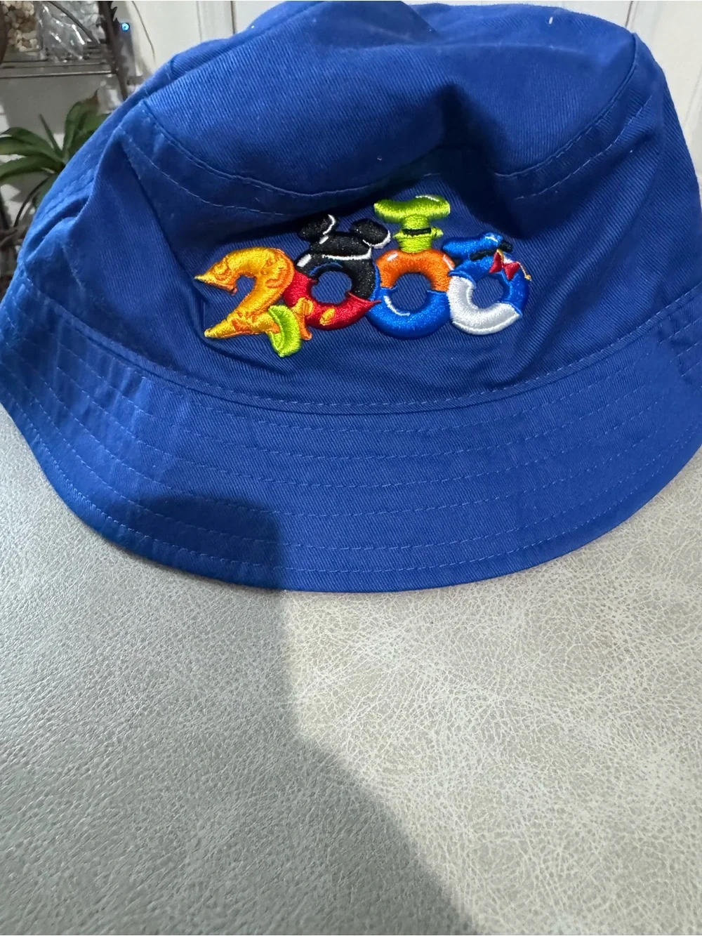 Vintage 2000 Walt Disney Bucket Hat Mickey Y2K Unisex Adult Hat